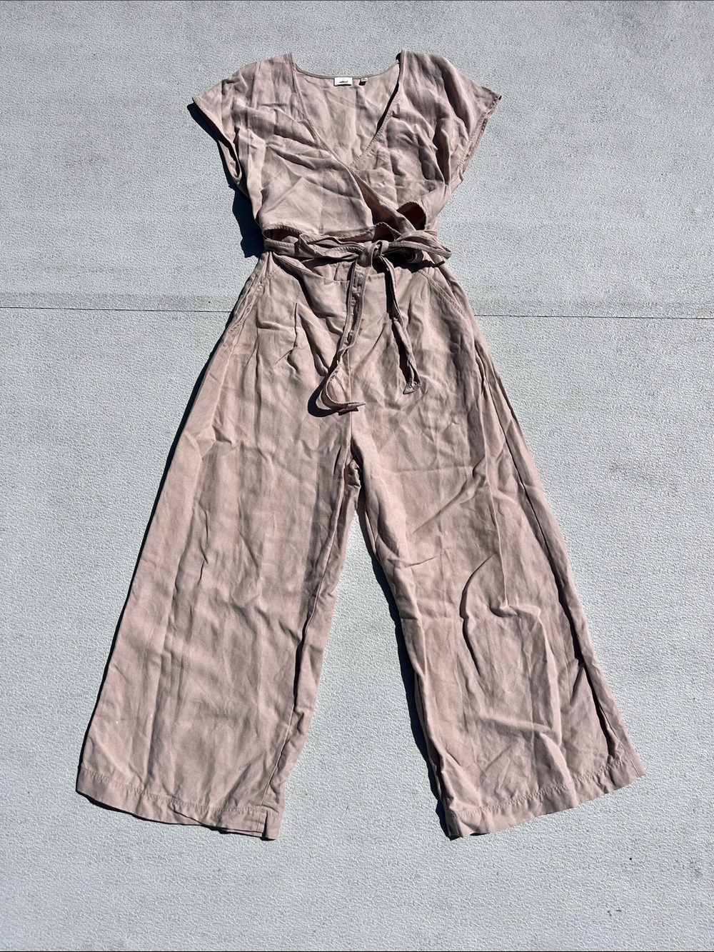 Aritzia Wilfred Brax Linen Jumpsuit